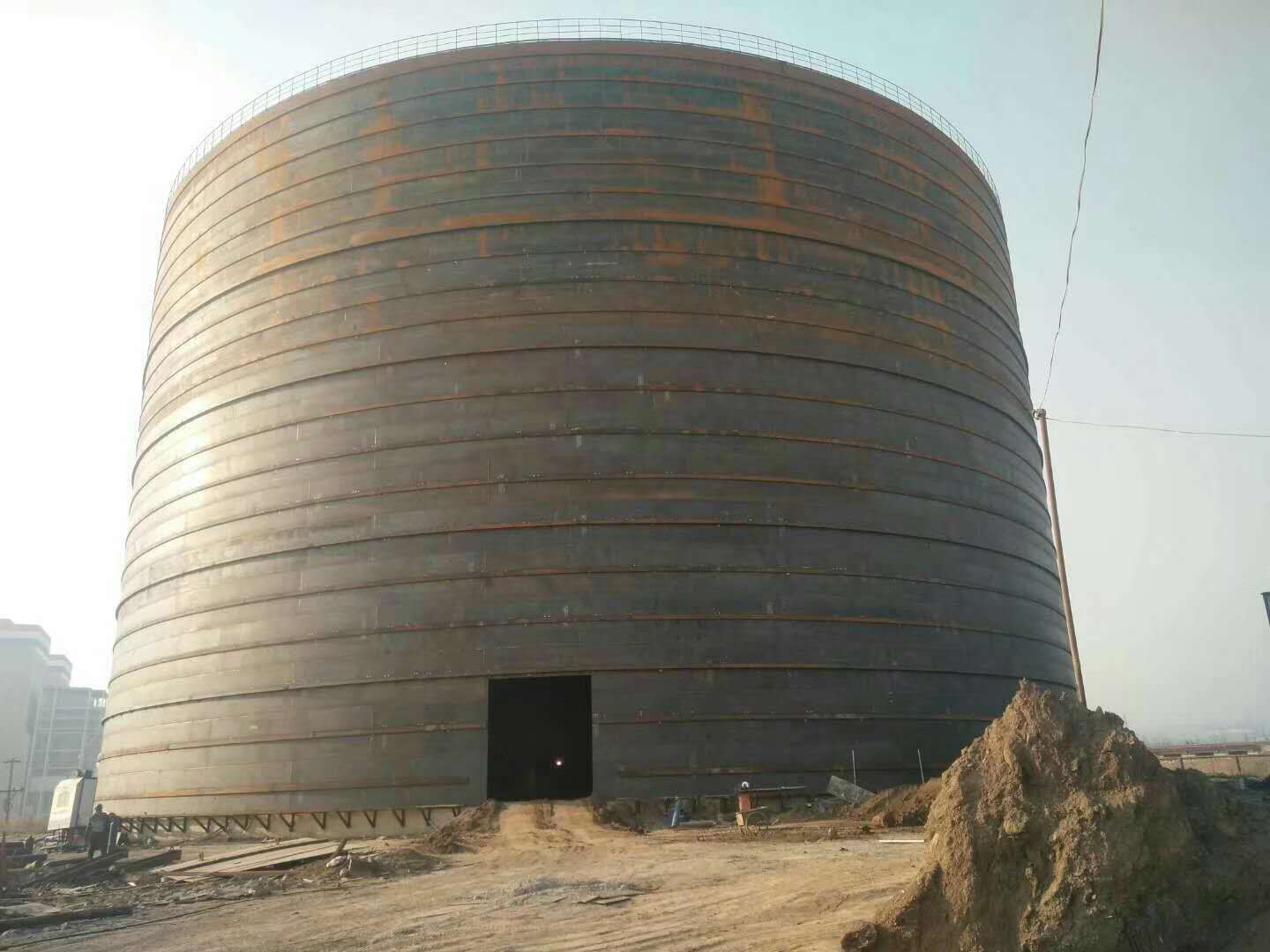 故城承建大型钢板库的好处及原理