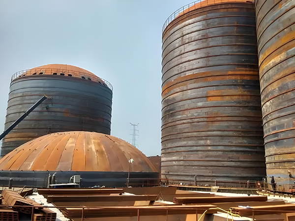 故城焦粉钢板仓